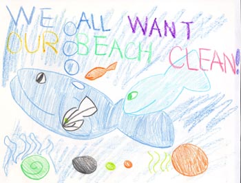 Poster Art Contest Entry from 2nd grade Winner Rachel Kang