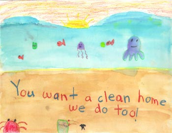 Poster Art Contest Entry from 3rd grade Winner, Priscilla Luu