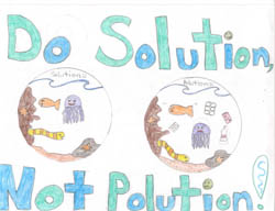 Poster Art Contest Entry from Danielle Juarez, 6th grade