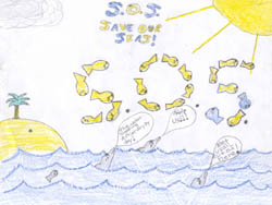 Poster Art Contest Entry from Laura Prine, 5th grade