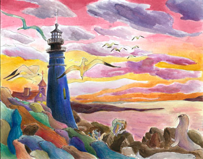 "The Lighthouse" by Grace Yoo