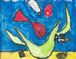 The 2001 California Coastal Commission Children's Poster Art Contest entry by Laurent Siroit.
