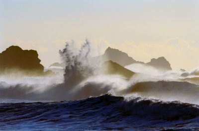 Waves, Mori Point, Pacifica taken by Alan Grinberg