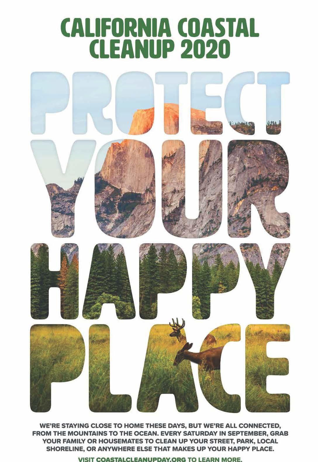 2020 poster, Protect Your Happy Place, Half Dome image