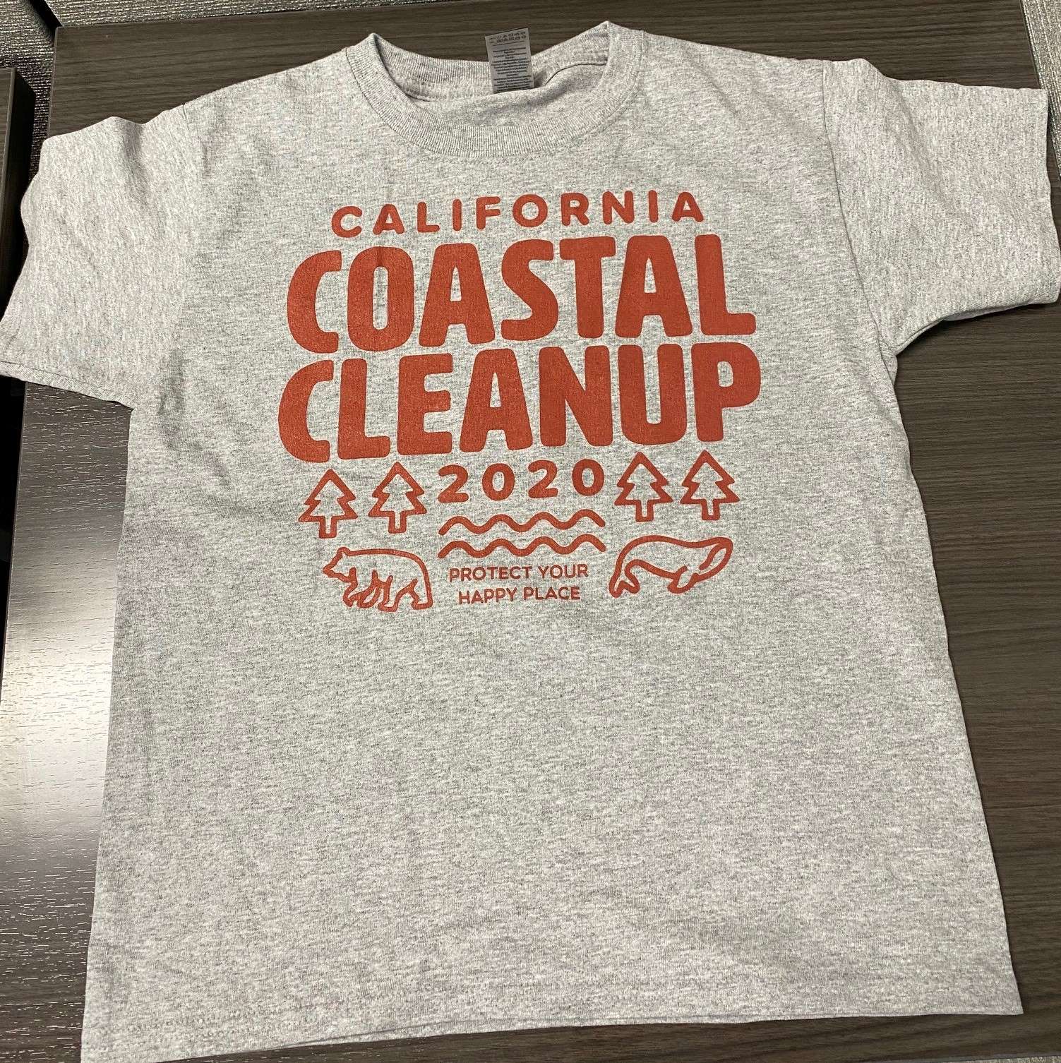 2020 Coastal Cleanup Day Crewneck T-Shirt