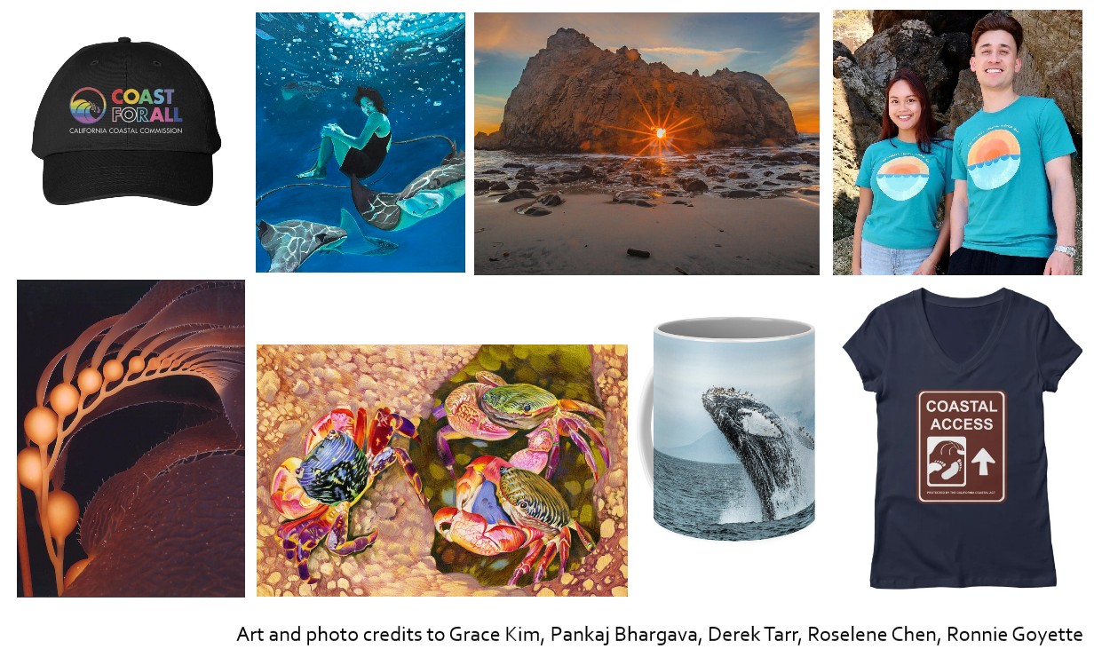 Support our Programs Banner showing a variety of items for sale